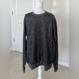 NWT Dakine Mens Liberator Crew in Black Heather Size XL and Large